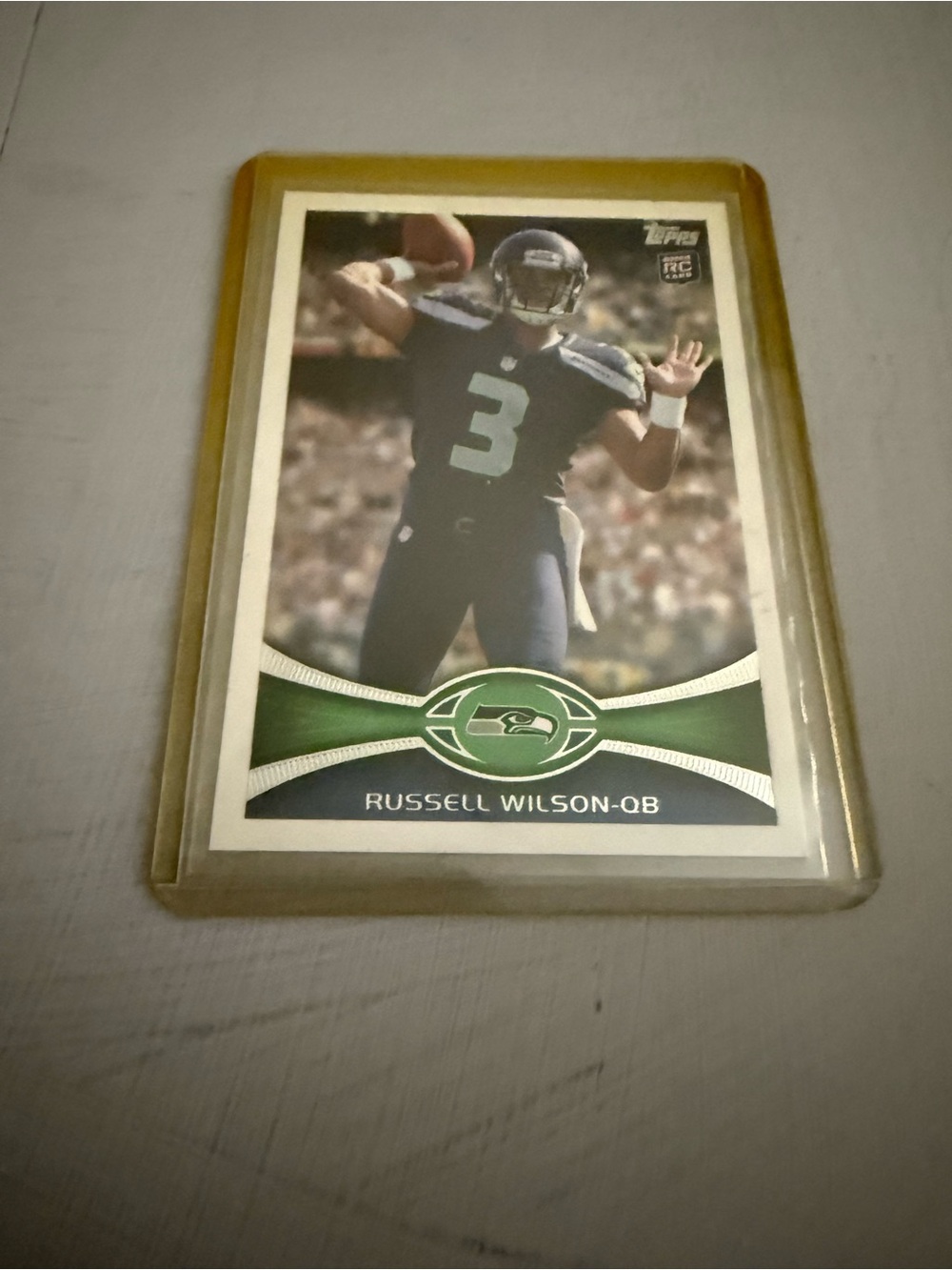 Russell Wilson Football Trading Card